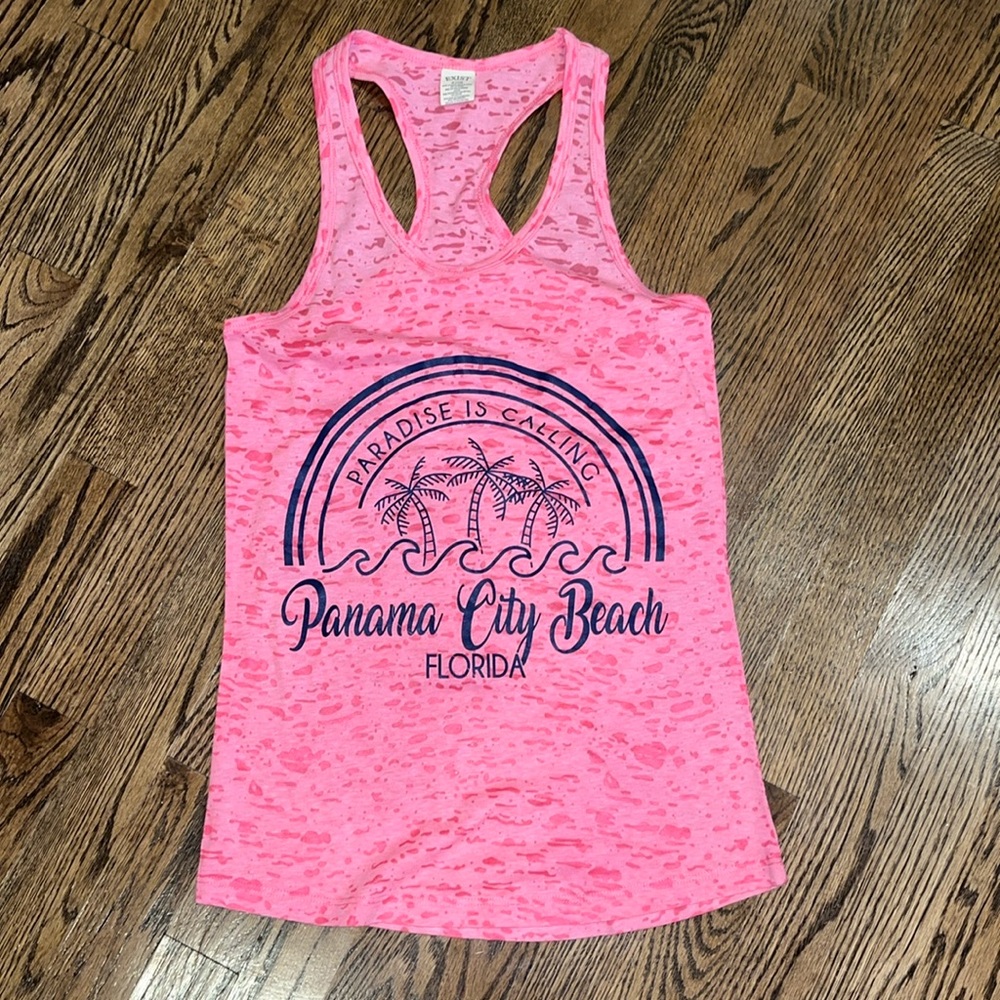 Girls Exist Panama City Beach Florida Graphic Tank Shirt